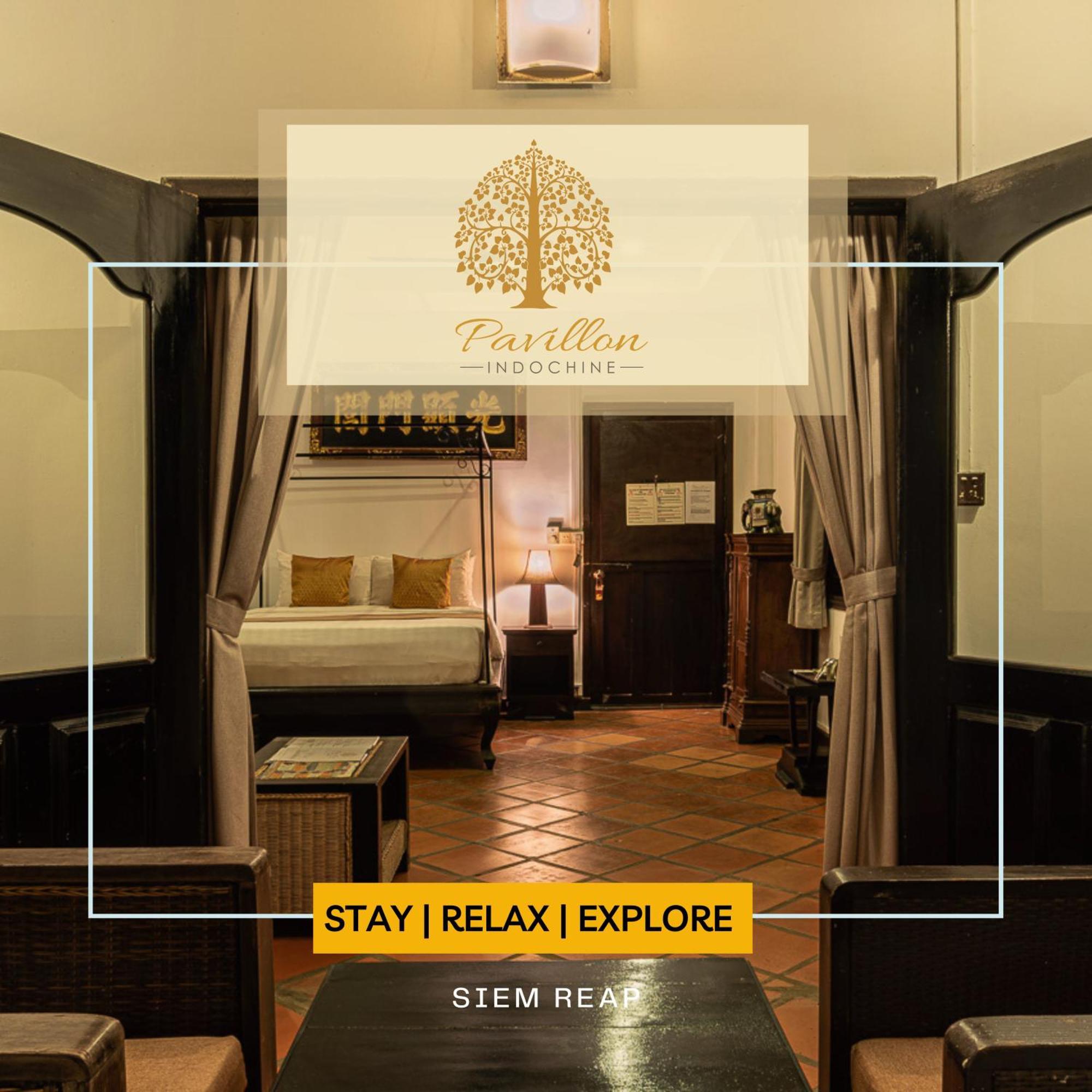 Pavillon Indochine Boutique - Hotel Siem Reap Bagian luar foto