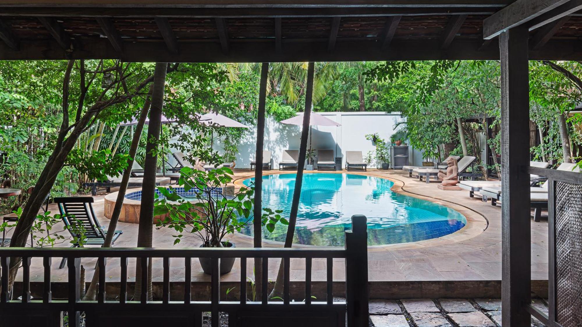 Pavillon Indochine Boutique - Hotel Siem Reap Bagian luar foto